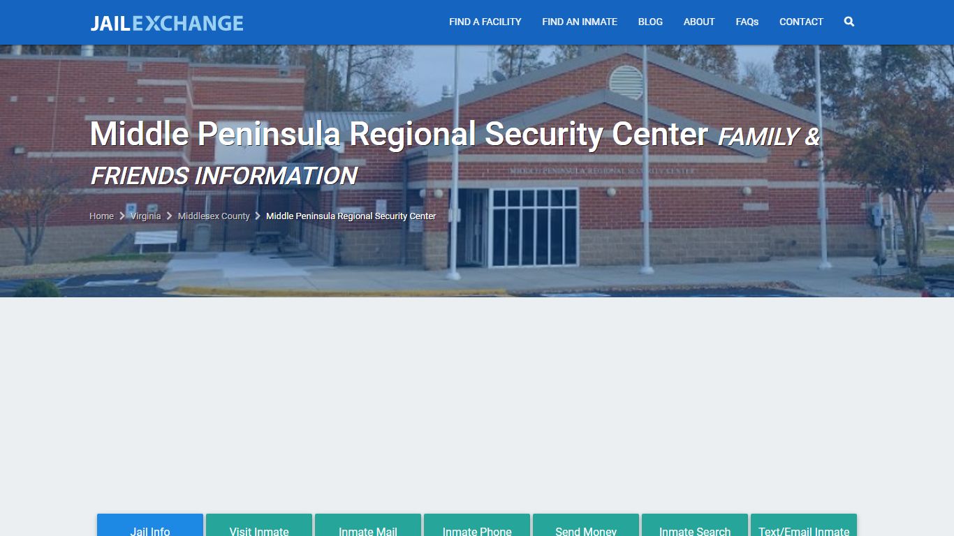 Middle Peninsula Regional Security Center VA - JAIL EXCHANGE