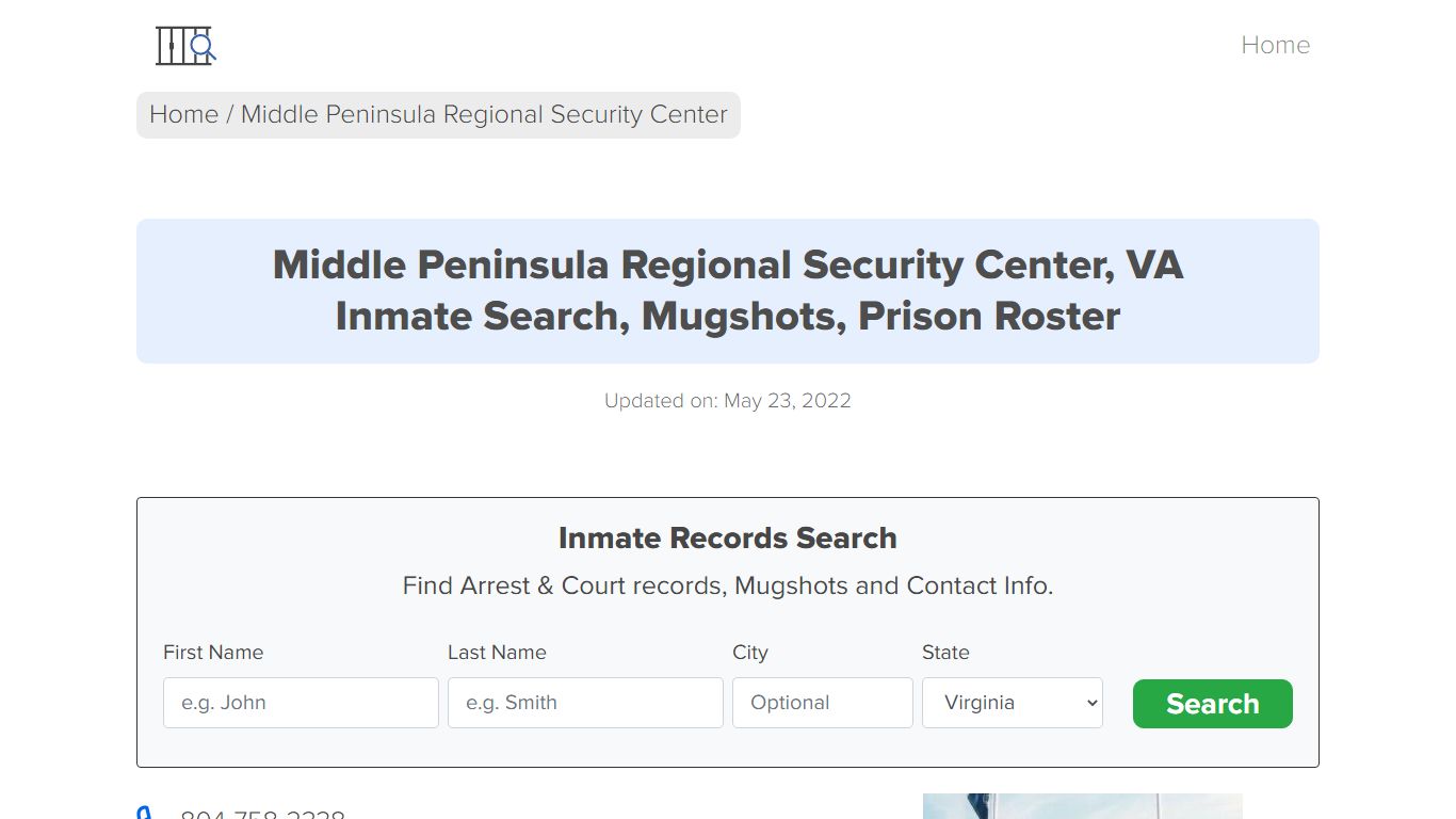 Middle Peninsula Regional Security Center - cityofpalmer.org